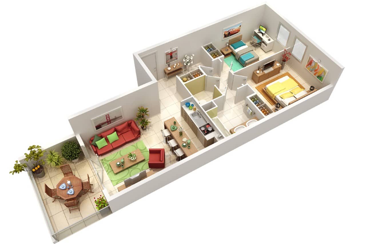 plan appartement neuf