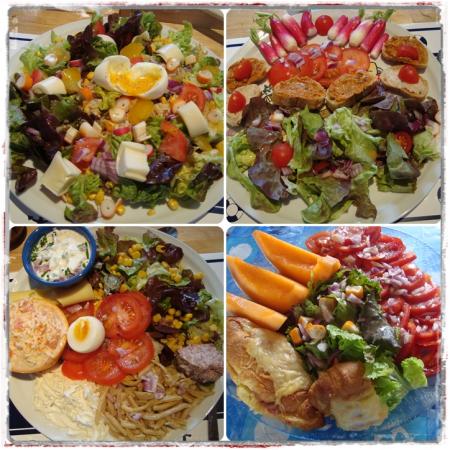 Des salades