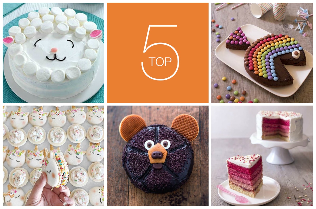 Top 5 des décorations de gâteaux d'anniversaire - Famille magazine