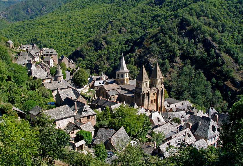 Unesco-chemin-Compostelle-conques-france