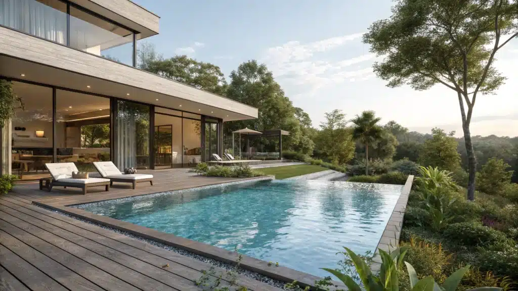 piscine extérieur